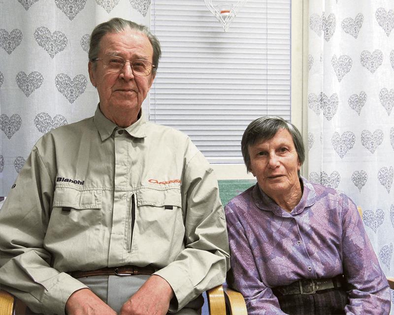 Kuvassa Isto ja Eila Kulmanen, kuvat: Hannu Lahtinen.
